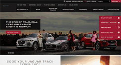 Desktop Screenshot of jaguar.com.au