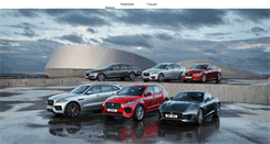 Desktop Screenshot of jaguar.be