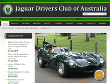 Tablet Screenshot of jaguar.org.au