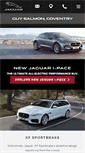 Mobile Screenshot of guysalmon.coventry.jaguar.co.uk